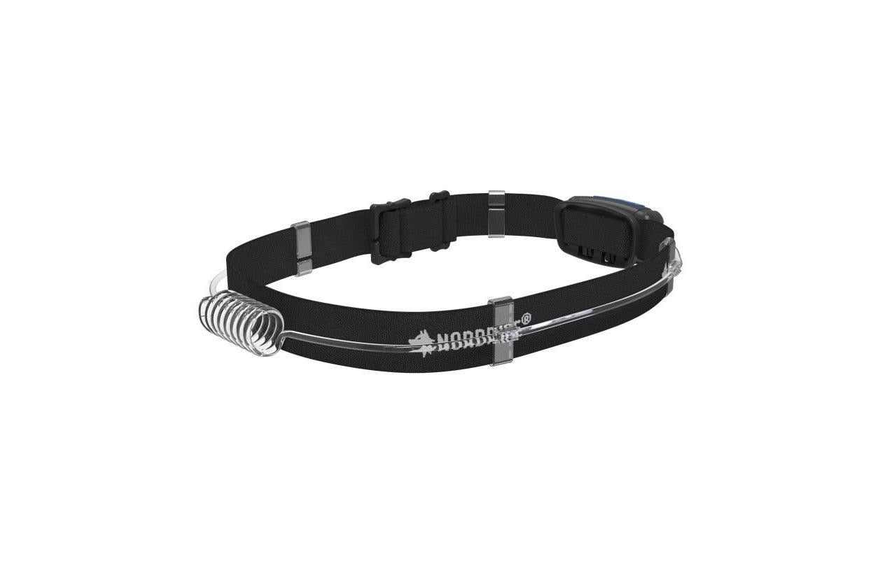 NORDRIDE Stirnlampe Active Sport R – 330 lm, 160 m, IP65, Laufzeit 22 h – Schwarz