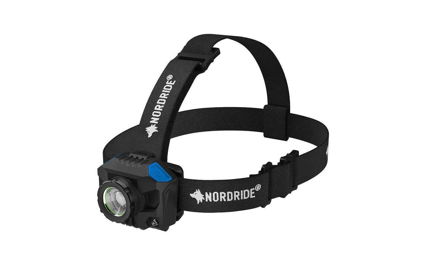 NORDRIDE Stirnlampe Active X1 R – 700 lm, 165 m, IP65, Laufzeit 90 h – Schwarz