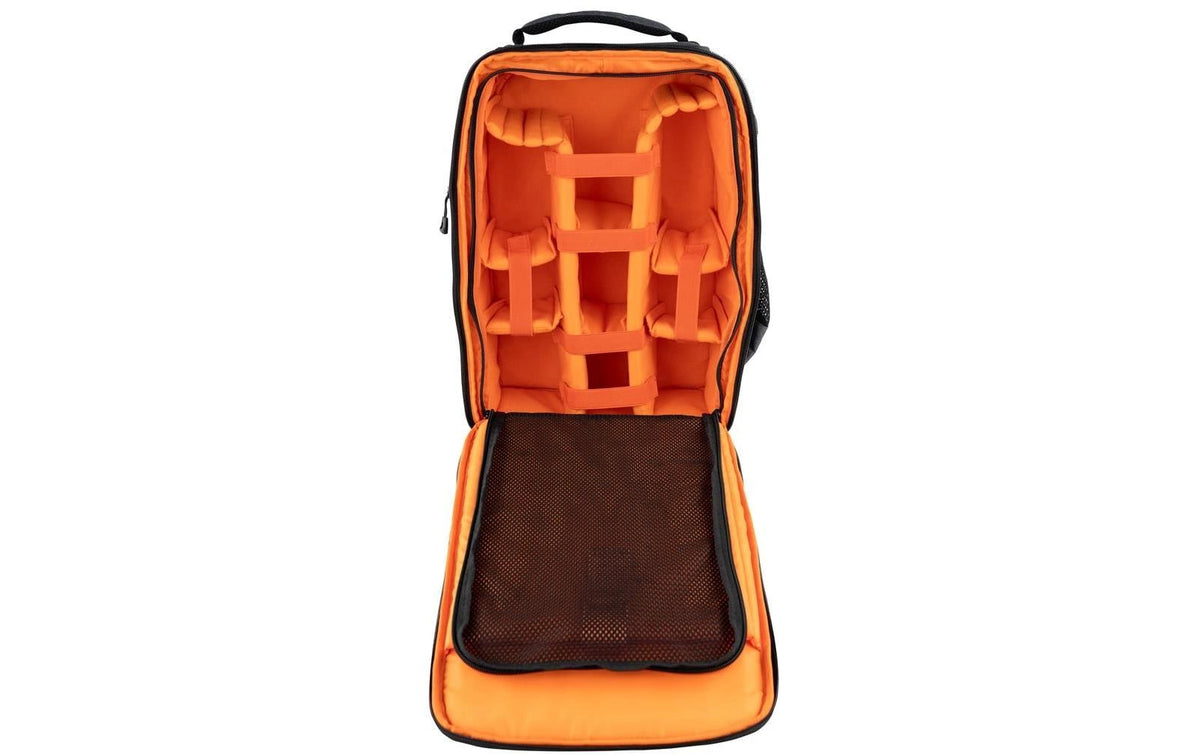 Dörr Kamerarucksack – 200 × 480 × 310 mm, 16 l – Polyester, grau, Regenhülle, Brustgurt