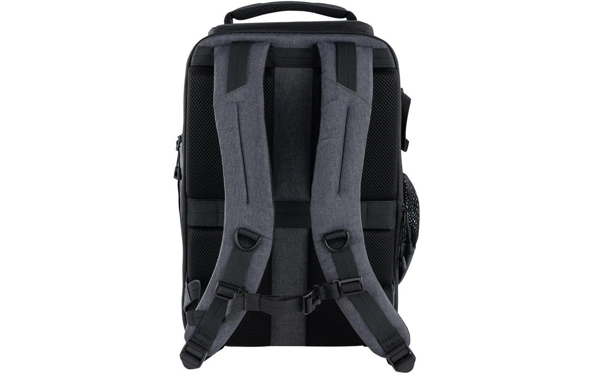 Dörr Kamerarucksack – 200 × 480 × 310 mm, 16 l – Polyester, grau, Regenhülle, Brustgurt