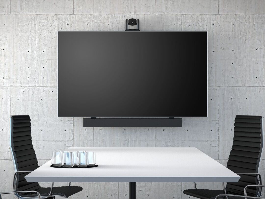 Multibrackets Soundbar S – Standfüsse, VESA 200×200 mm, für Displays 40", Traglast 10 kg, Schwarz