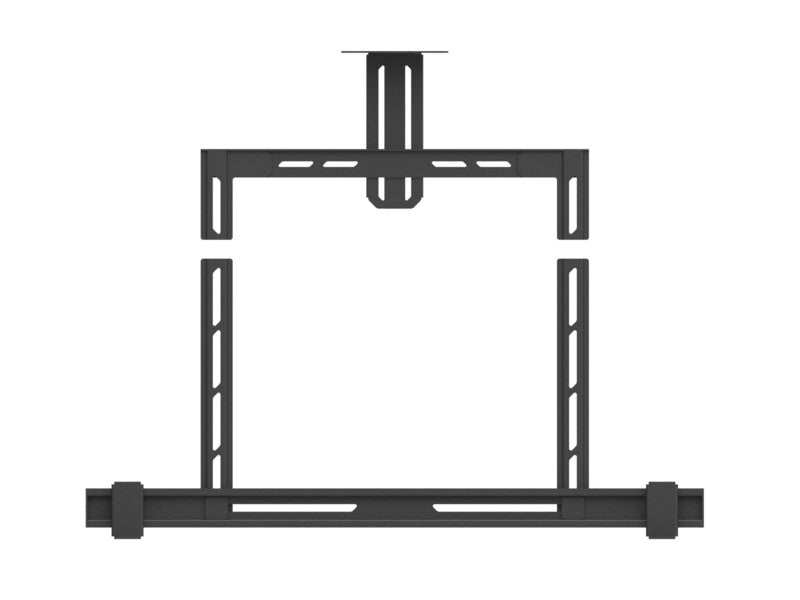 Multibrackets Soundbar S – Standfüsse, VESA 200×200 mm, für Displays 40", Traglast 10 kg, Schwarz