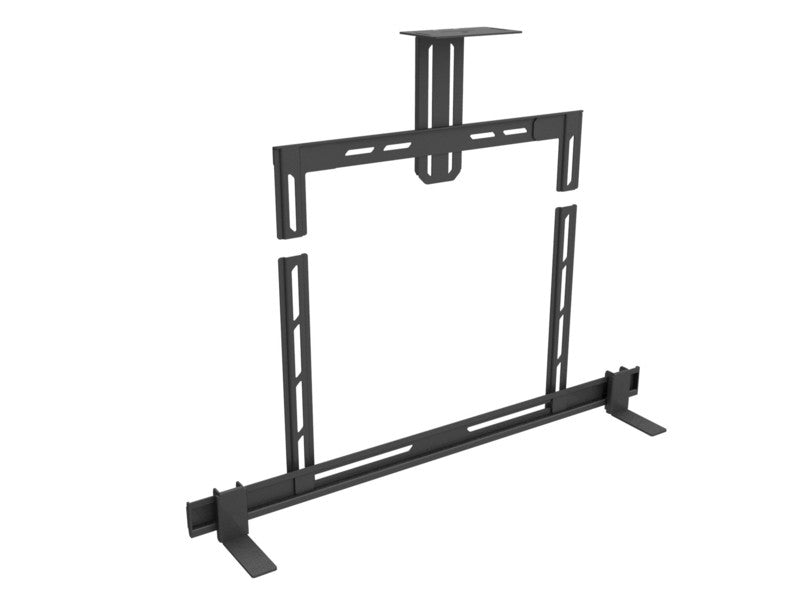 Multibrackets Soundbar S – Standfüsse, VESA 200×200 mm, für Displays 40", Traglast 10 kg, Schwarz