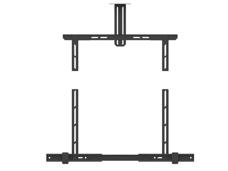 Multibrackets Soundbar M – Standfüsse für Displays 58,0", Traglast 10 kg, VESA 400×400 mm, schwarz