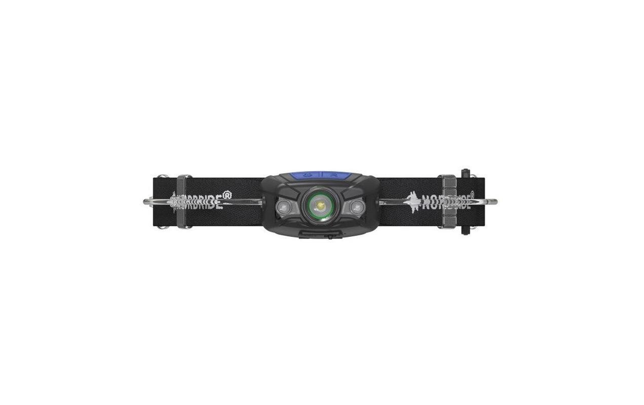NORDRIDE Stirnlampe Active Sport R – 330 lm, 160 m, IP65, Laufzeit 22 h – Schwarz