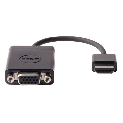 Dell Adapter HDMI zu VGA – 1920 × 1080 (1080p), 0,17 m, Schwarz