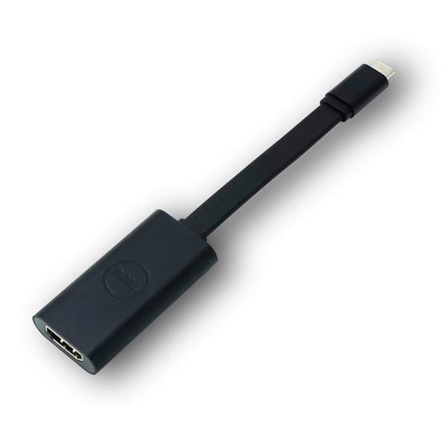 DELL DBQAUBC064 USB-C zu HDMI Adapter – HDMI 2.0, für Dell Latitude/XPS/Alienware (Auswahl) – Schwarz