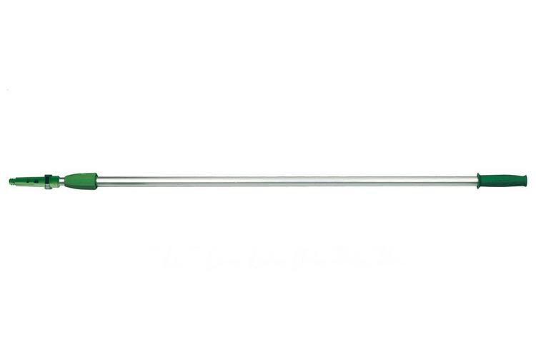 Unger Wischerstiel OptiLoc – 300 cm – Aluminium, Kunststoff – silber, grün