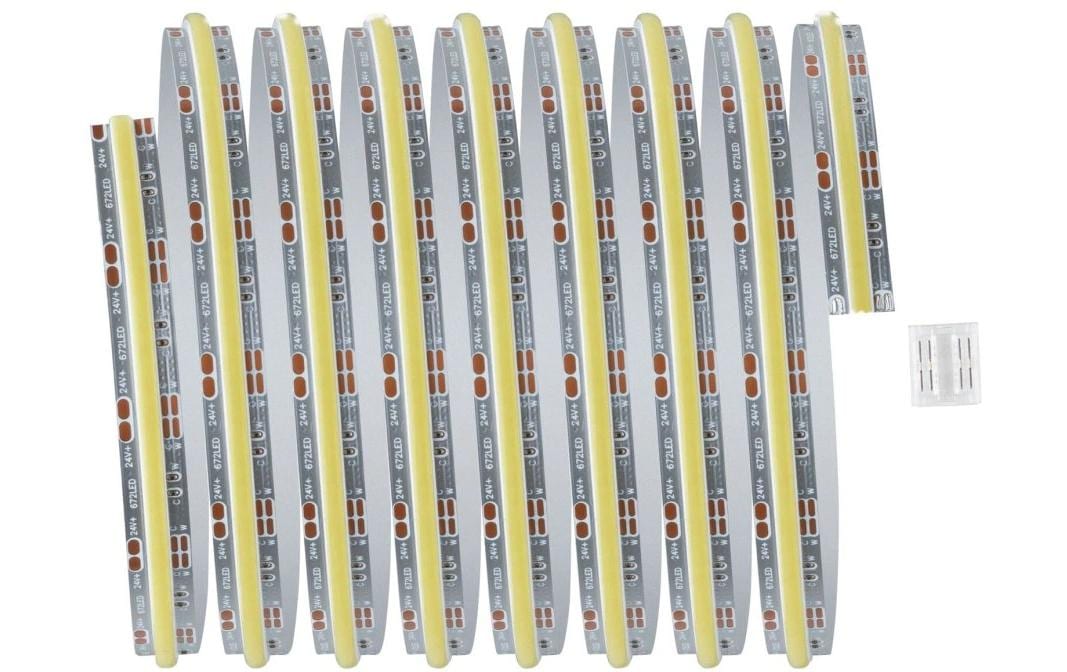 Paulmann LED-Strip MaxLED 1000 71116 – 2,5 m, 3000 lm, 23,5 W, 2700–6500 K, dimmbar, silber