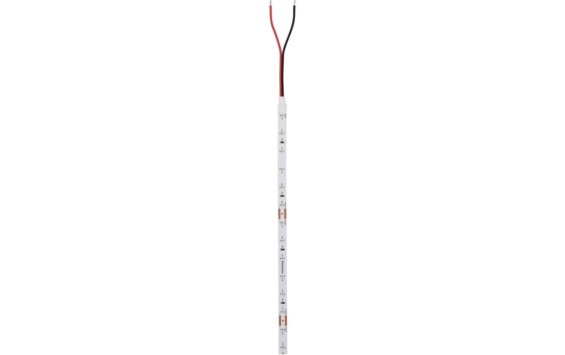 Paulmann LED-Strip – 5 m, 400 lm, 20 W, rot, dimmbar, weiss
