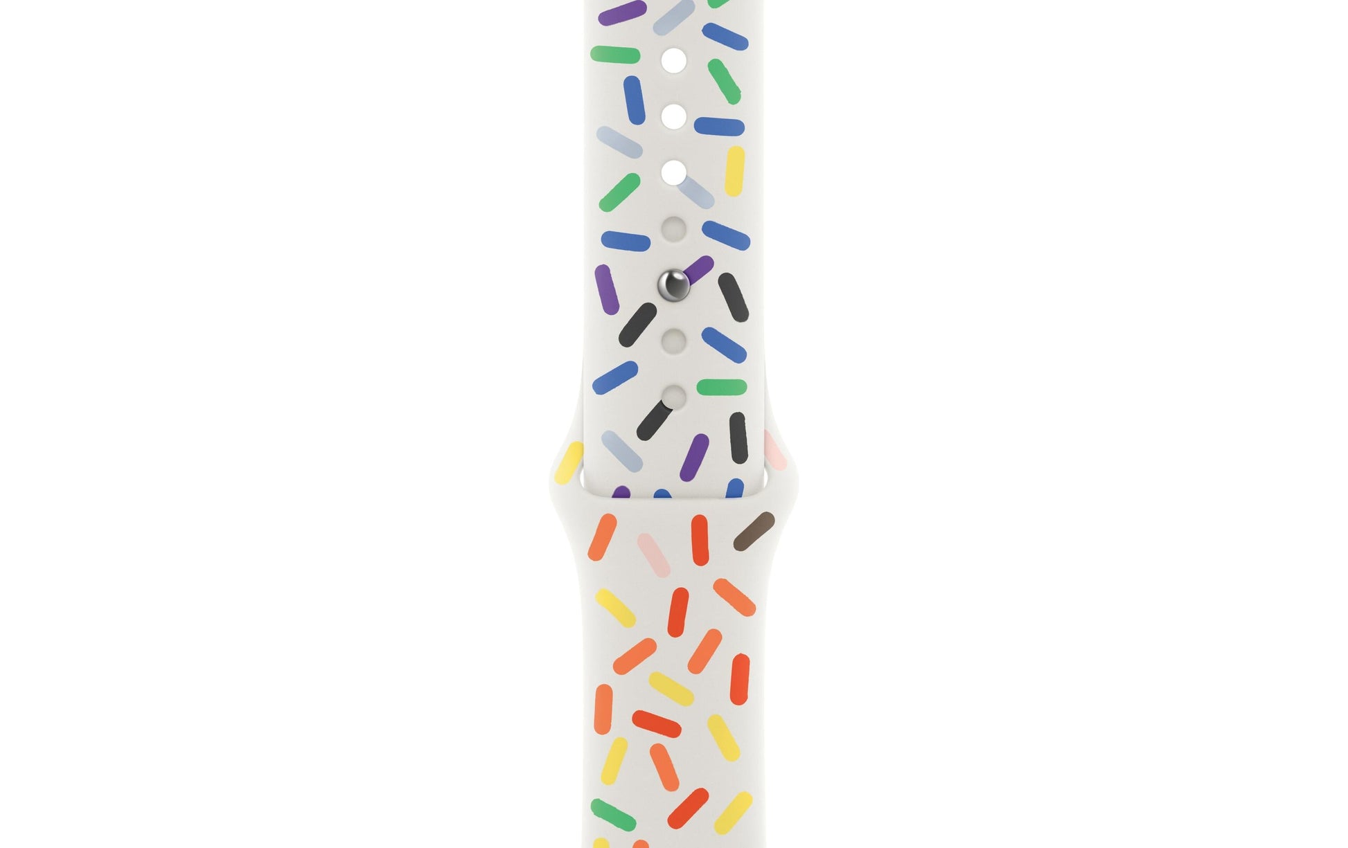 Apple Sportarmband – Armband – für Apple Watch (42/44/45 mm), Farbe Pride, Bandgrösse M/L
