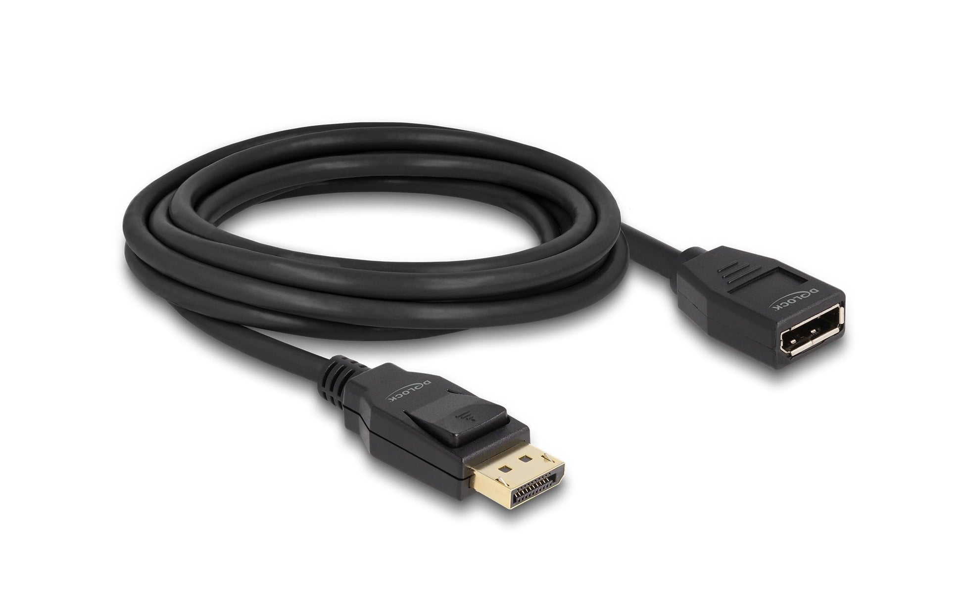 DeLOCK DisplayPort Verlängerung DP 1.2 4K 60 Hz – 3 m