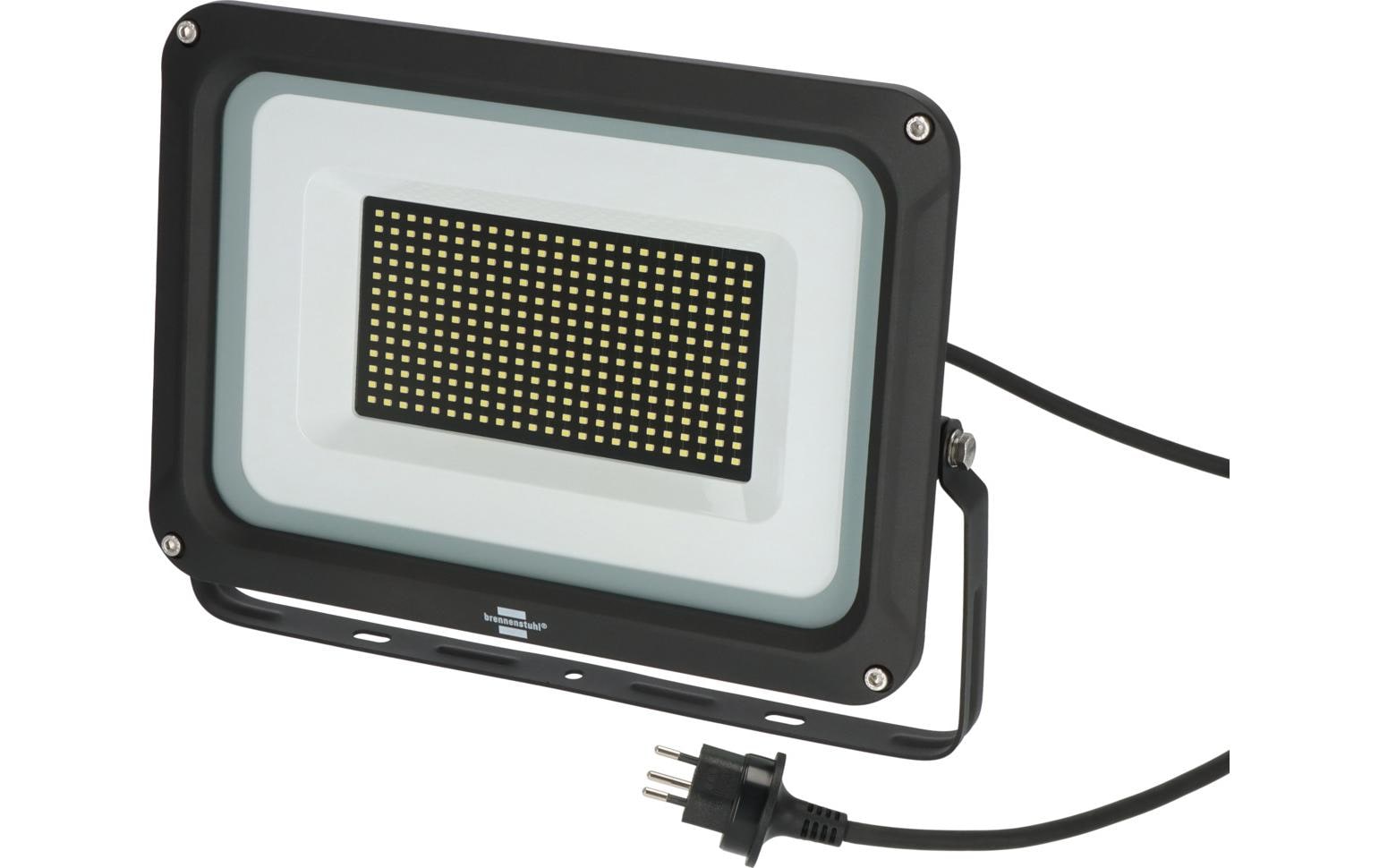 Brennenstuhl Aussenwandleuchte – 150 W – Neutralweiss – 4000 K – IP65 – Netzbetrieb – Schwarz – Metall