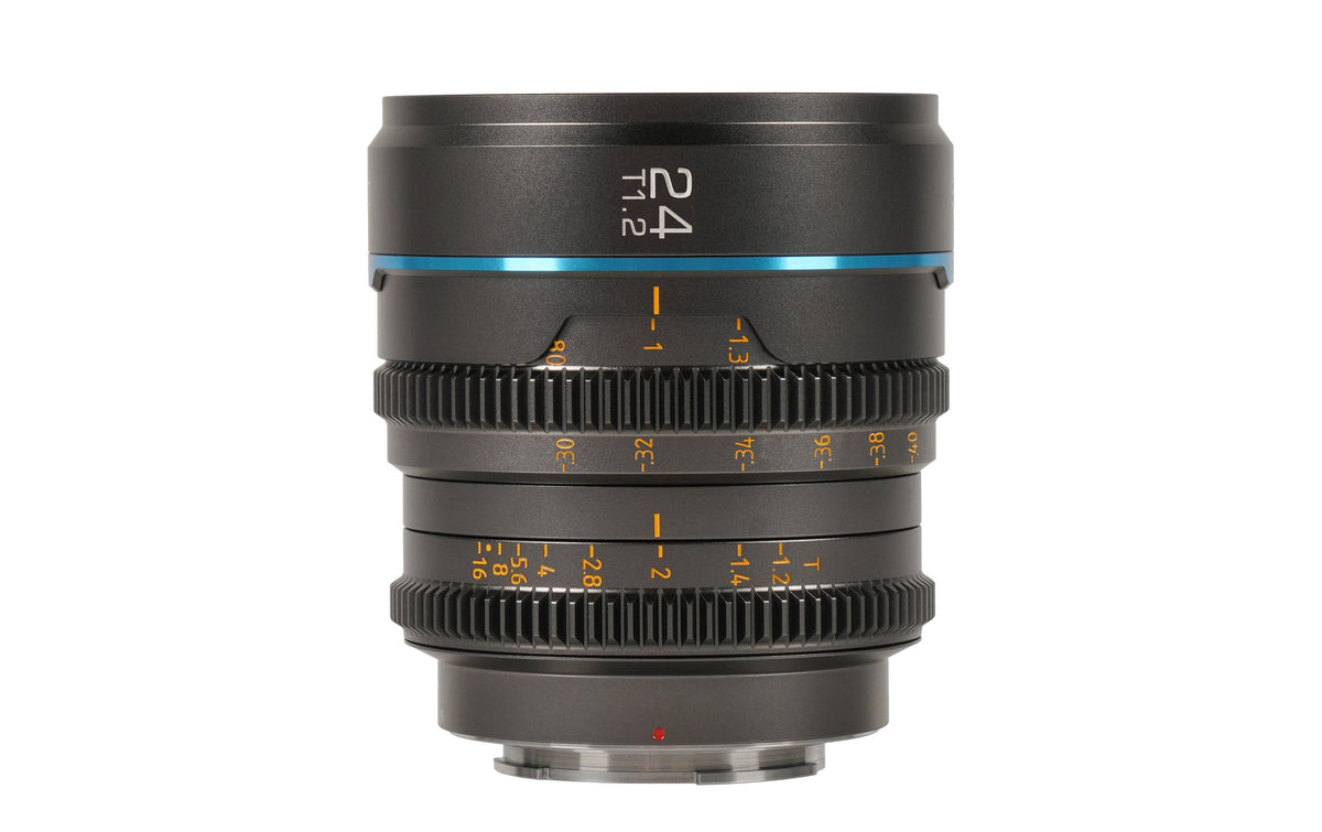 Sirui MS24X-G Nightwalker Kinoobjektiv – 24 mm T1,2 – Fujifilm X-Mount, S35 (APS-C), 67 mm Filter