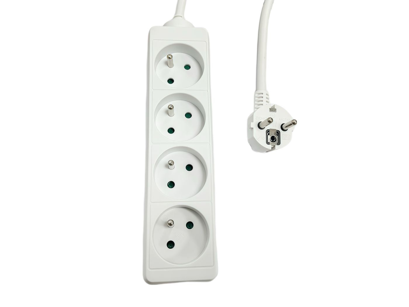 Microconnect MC-PS040300FRW Steckdosenleiste – 4× Typ E, 3 m, weiss