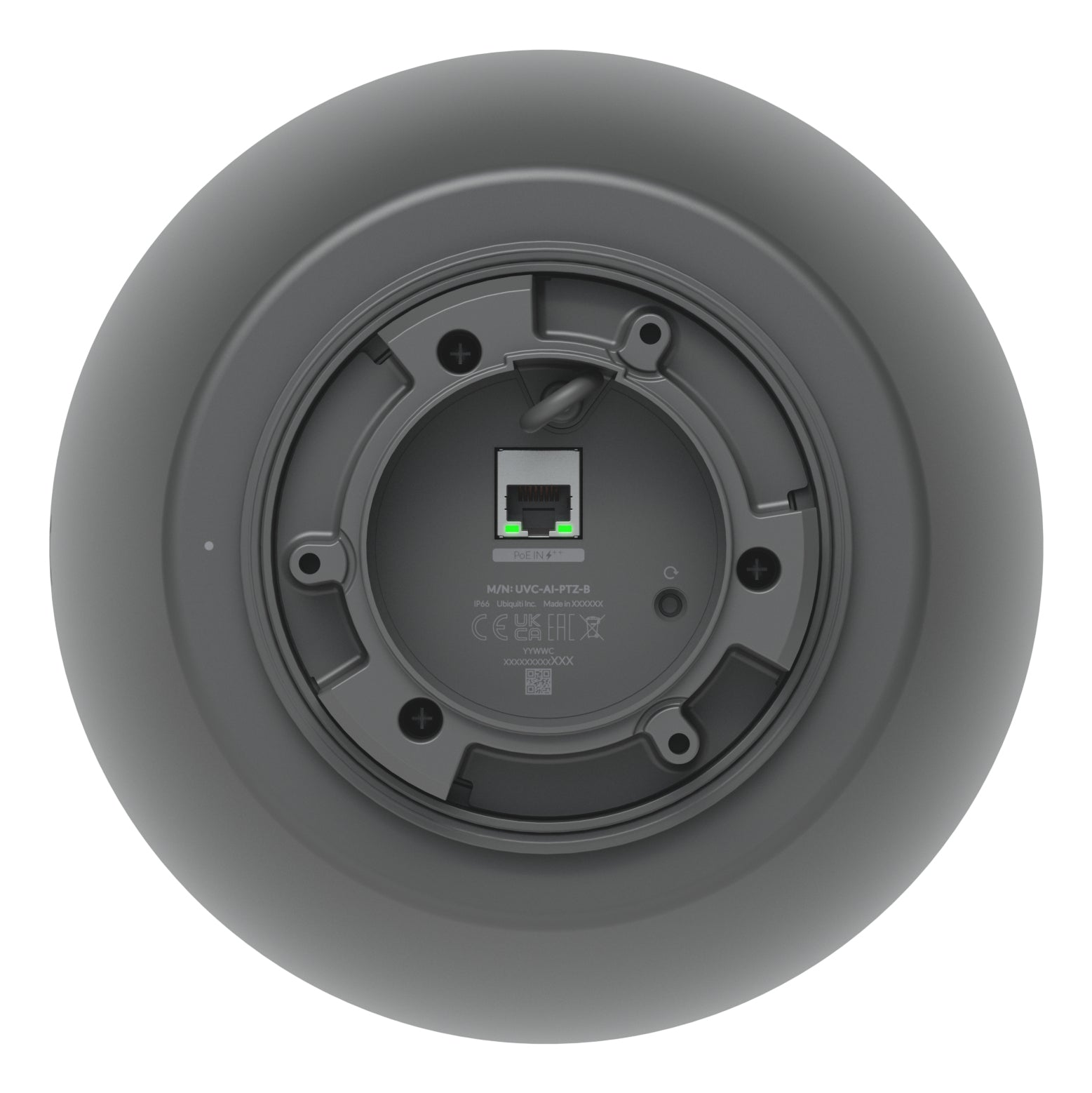 Ubiquiti UVC-AI-PTZ-B PTZ-Kamera – 4K, PoE++, Schwarz