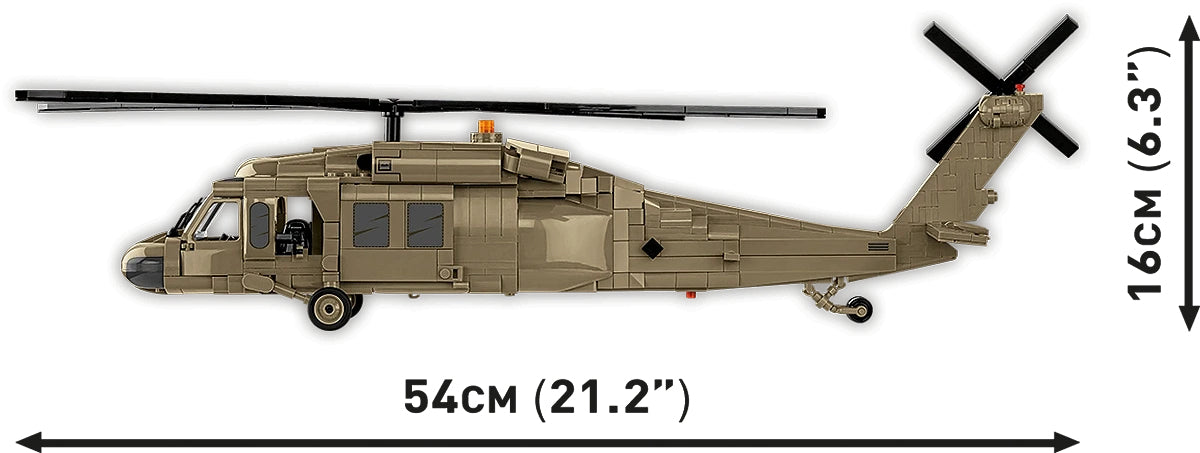 COBI UH-60 Black Hawk Bausatz – 928-teilig – 54 × 16 × 37 cm – ab 8 J. – Kunststoff