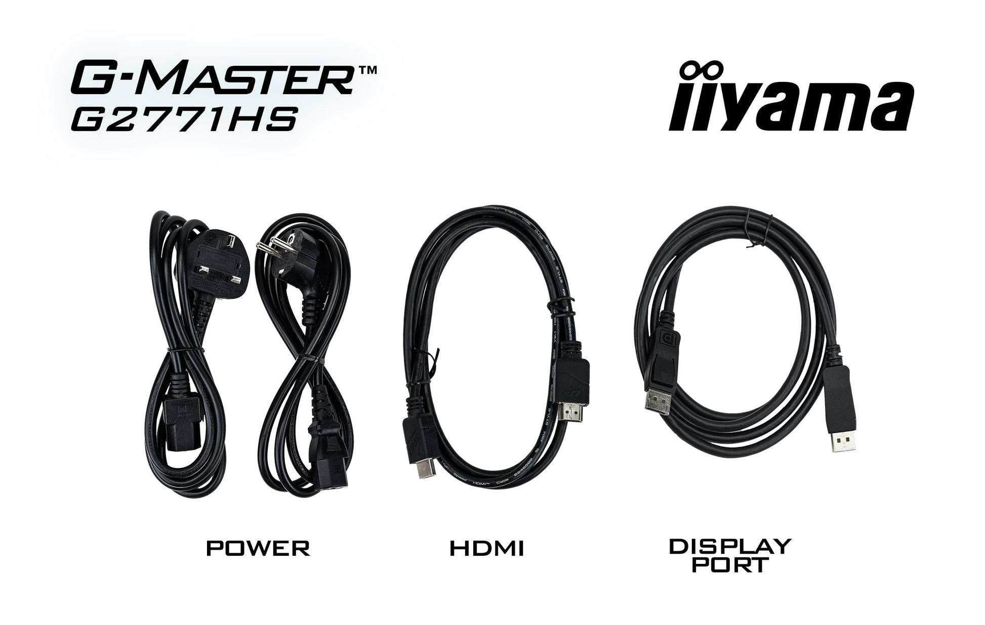 iiyama G2771HS-B1 – Monitor, 27", 1920 × 1080 (Full HD), IPS, 350 cd/m²