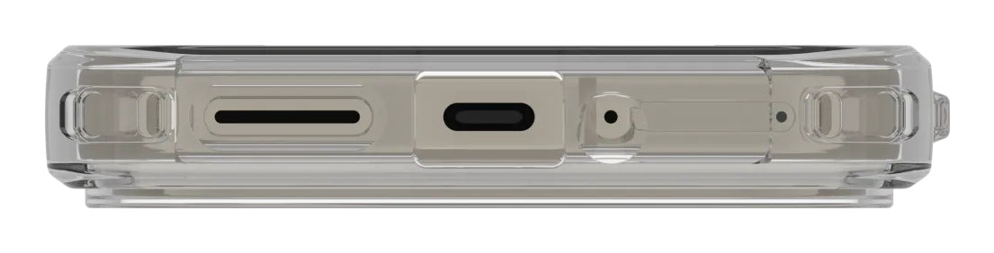 Urban Armor Gear UAG Plyo Pro Backcover – für Google Pixel 9 Pro XL, TPU, Transparent / Silber, bis 4,8 m Sturzsicher