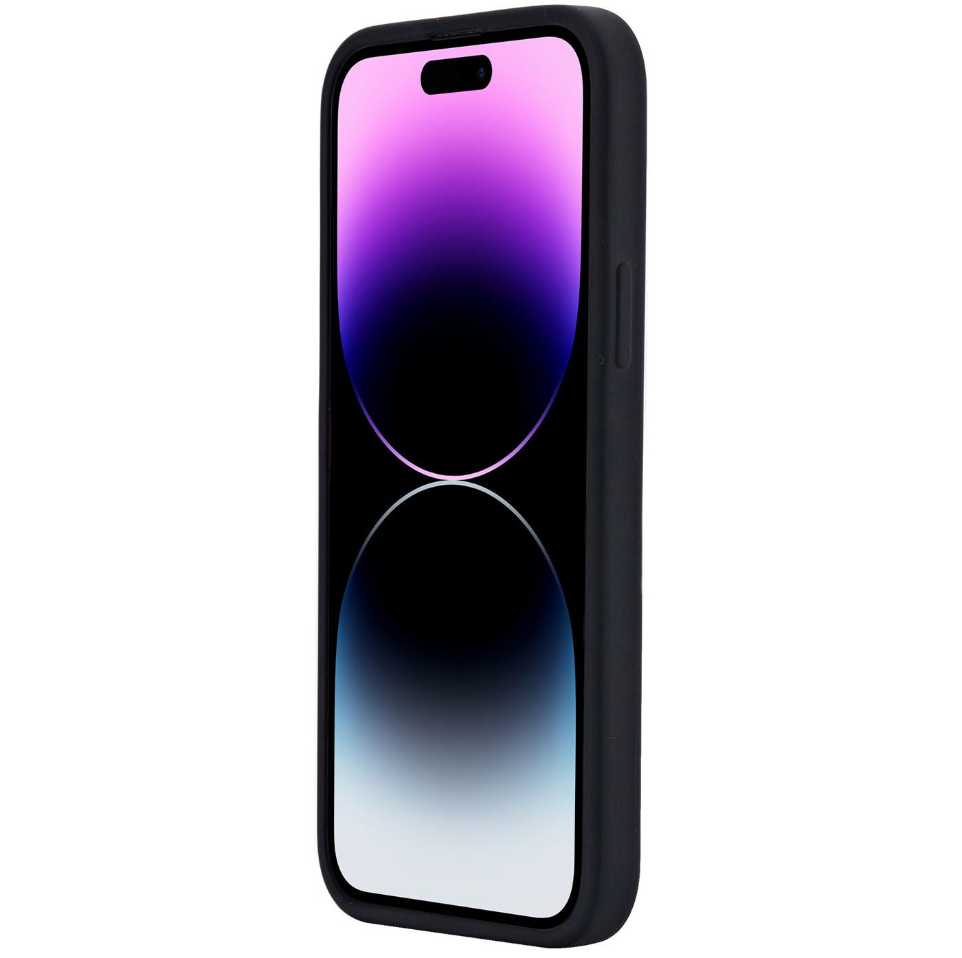 eSTUFF INFINITE ROME Backcover – für Apple iPhone 15 Plus, Mikrofaser+PC+Silikon, schwarz, GRS-zertifiziert