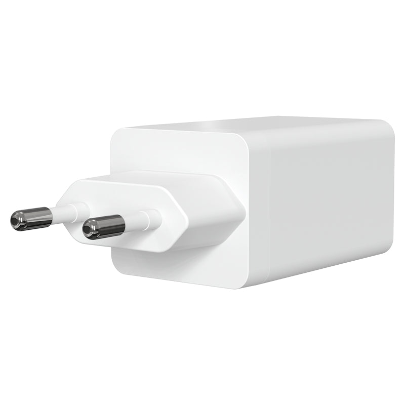 Steffen Abzweigstecker – 2× USB-C, 1× USB-A, T13-Steckdose, 67 W, Weiss