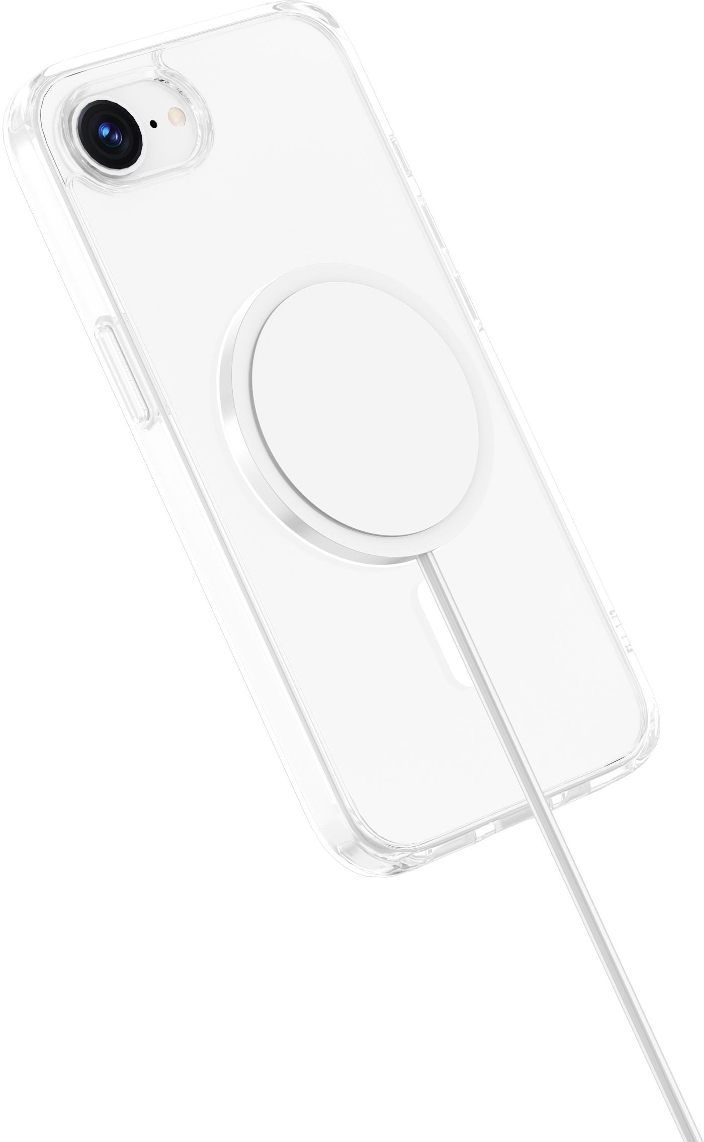 eSTUFF INFINITE OSLO Backcover – für Apple iPhone, MagSafe, PC+TPU, Transparent