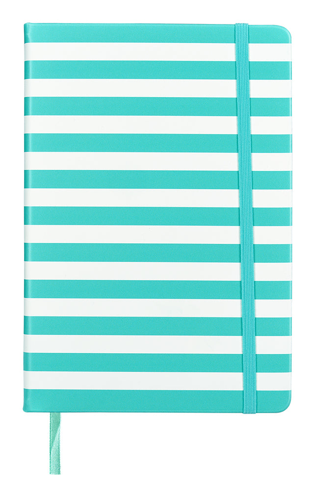 Kolma Notizbuch – A5 – kariert 5 mm – 150 Seiten – Hardcover – weiss/blau