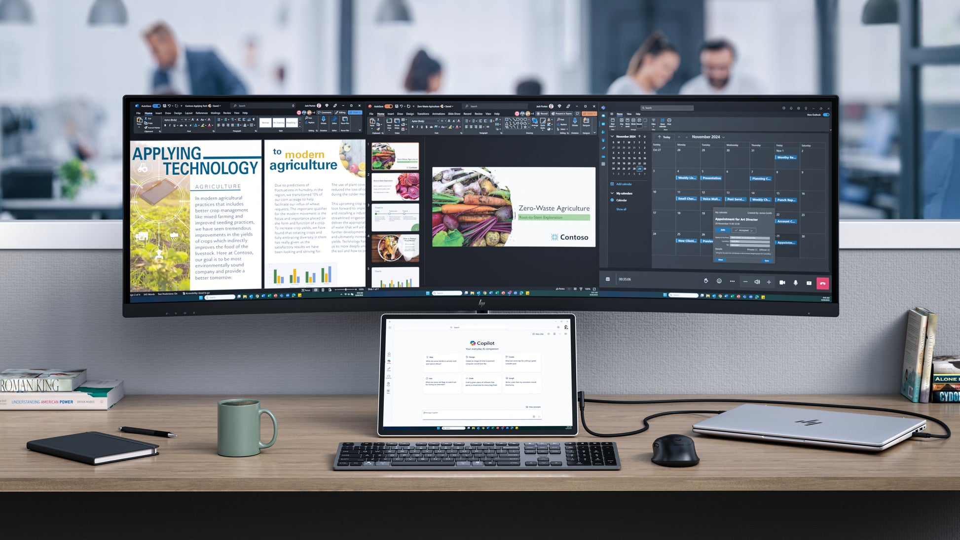 HP Series 5 Pro 514Pn – 14", 2560 × 1600, IPS Schwarz, USB-C 65 W