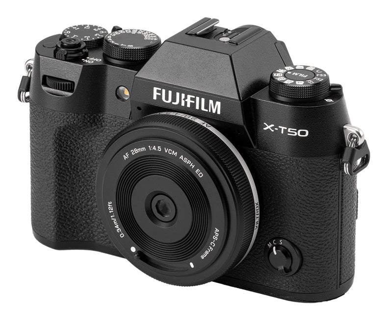 VILTROX AF 28 XF Objektiv – 28 mm f/4,5 – für Fujifilm X – Vollformat, Pancake, 60 g