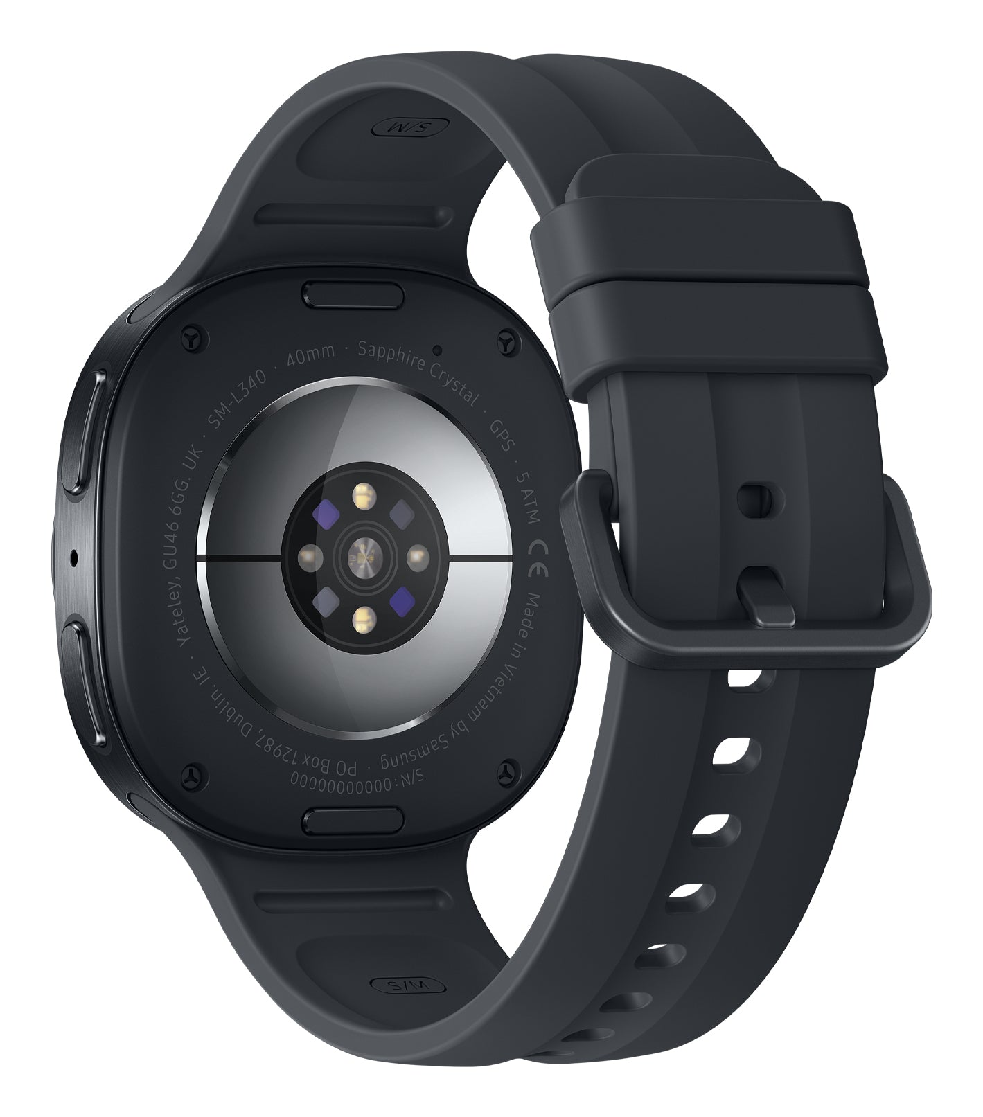 Samsung Galaxy Watch 9 40 mm GPS – Aluminium Graphit, 50 m, für Android