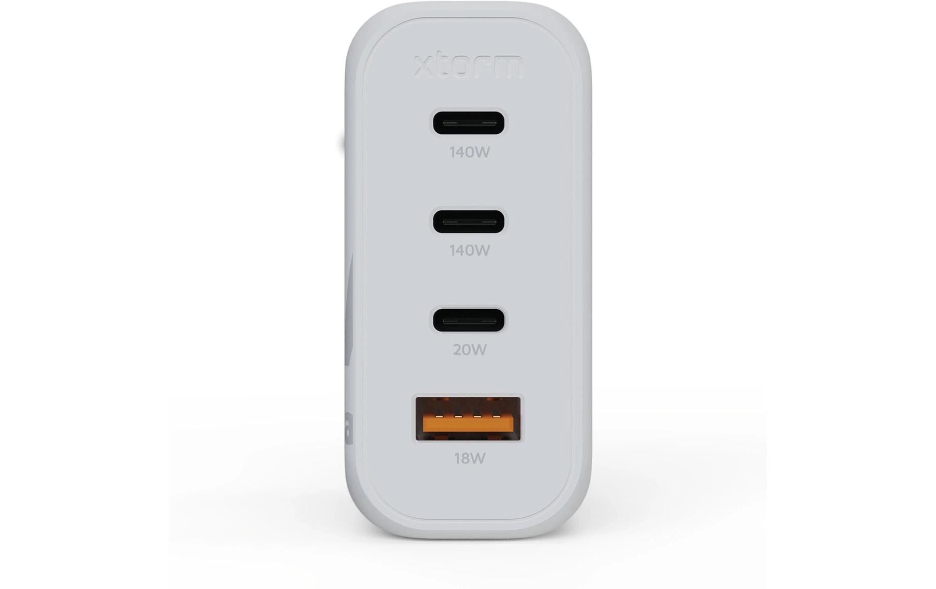 Xtorm Ladegerät – 20 W, 3× USB-C + 1× USB-A