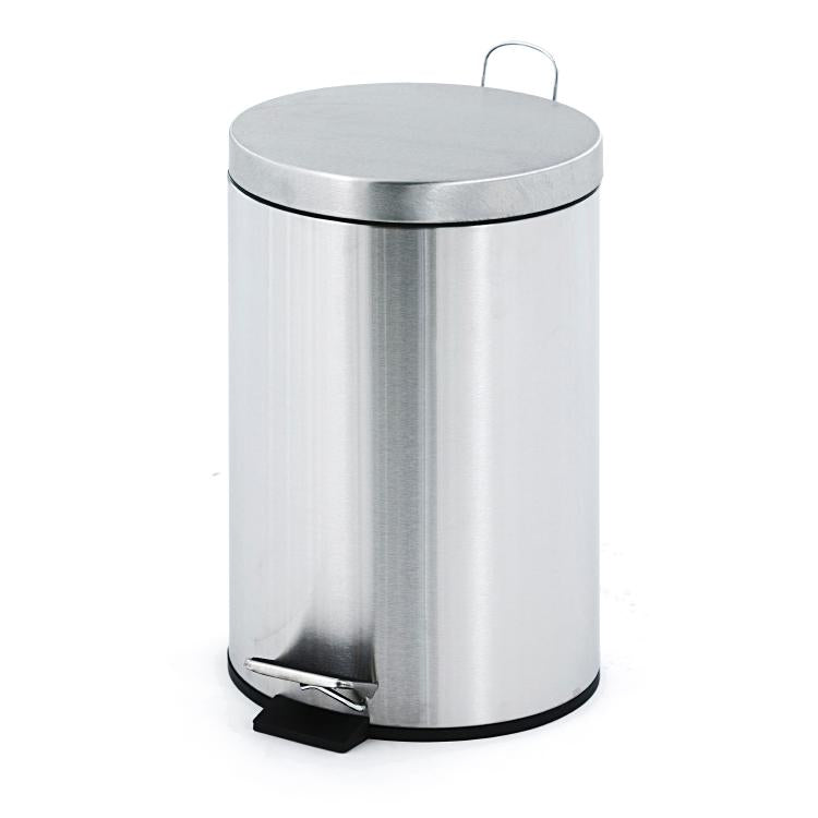 Vepa Bins Treteimer – 12 l – Edelstahl, rund