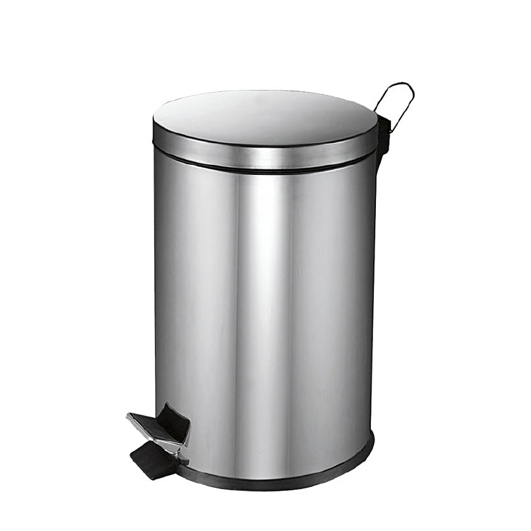 Vepa Bins Treteimer – 20 l – Edelstahl, rund – mit Innenkübel