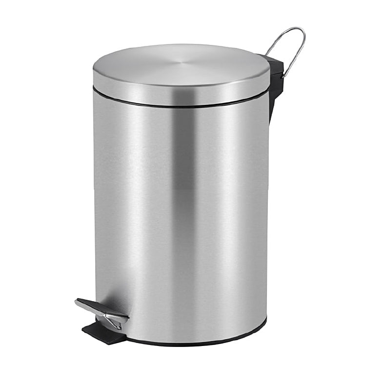 Vepa Bins Treteimer – 20 l – Edelstahl, rund – mit Innenkübel