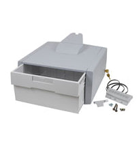 Ergotron Schrank, grau, weiss