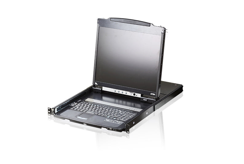 ATEN CL5800N – KVM-Konsole – 19" Rack, 1U, 19" (48,3 cm) LCD, Schwarz