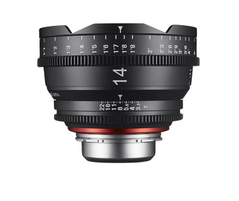 Samyang XEEN 14 mm T3.1 – für Nikon F – Ultraweitwinkelobjektiv – 0,28 m Naheinstellgrenze – Schwarz