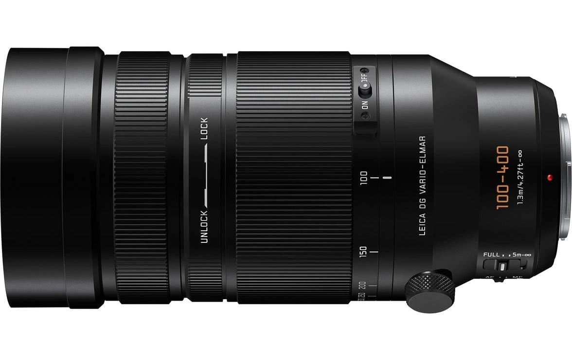 Panasonic Leica DG 100–400 mm f/4.0–6.3 Telezoom-Objektiv – Micro Four Thirds (MFT) – OIS