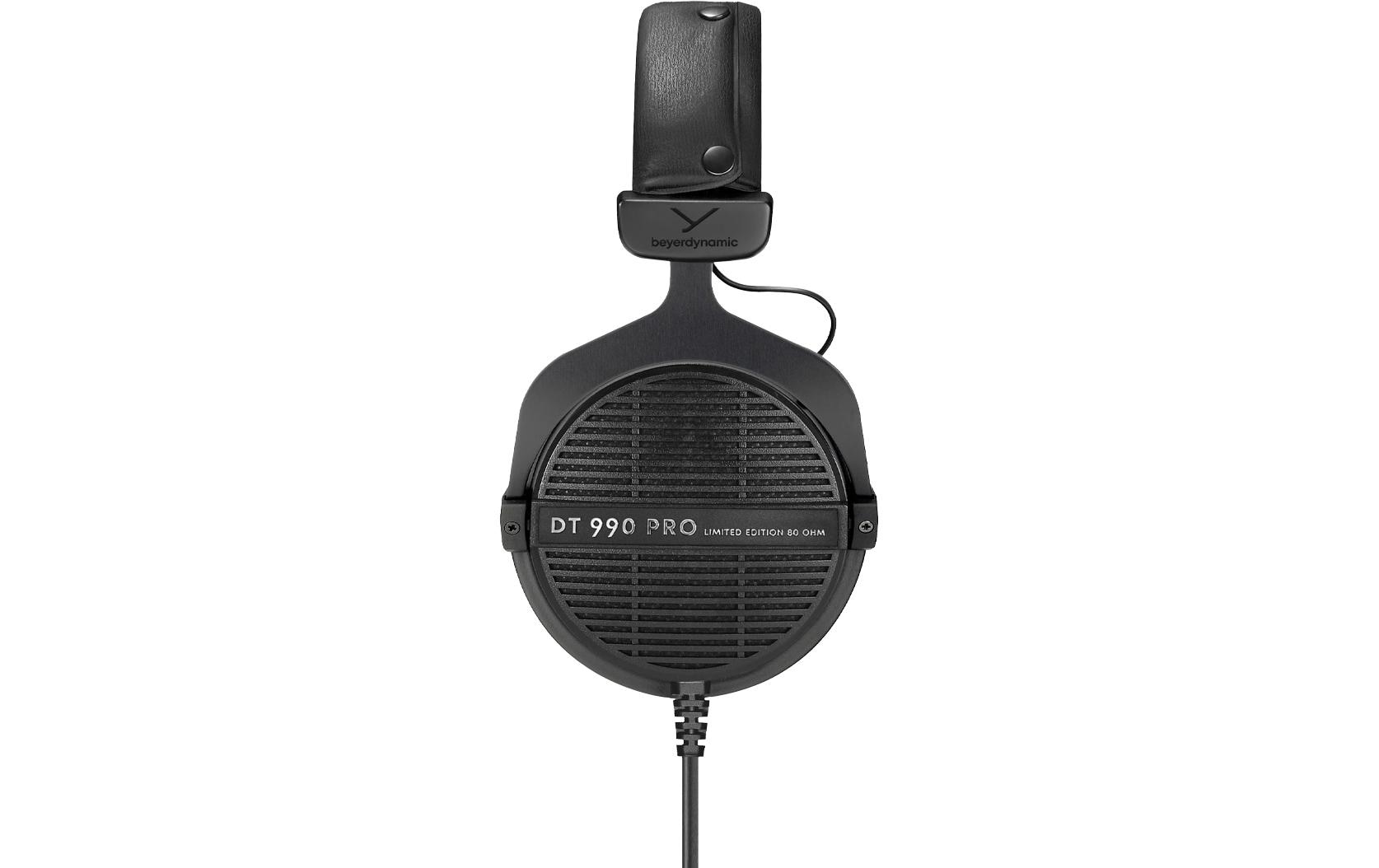 Beyerdynamic DT 990 Pro (80 Ω) – Over-Ear Studiokopfhörer – offen, 3 m – schwarz