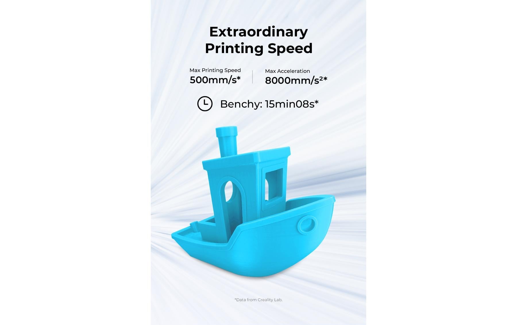 Creality 3D Creality Ender 3V3 KE – FDM 3D-Drucker, 220×220×240 mm, für 1,75 mm Filament, 1 Extruder, 0,05 mm