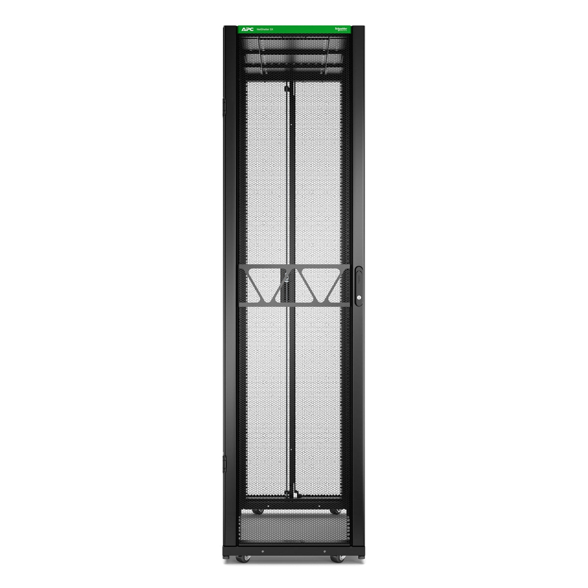 APC NetShelter SX – 19" Netzwerkschrank 48U, abschliessbar, 600 × 1200 × 2258 mm, schwarz