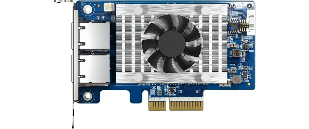 QNAP QXG-10G2T-X710 – PCIe 10G Netzwerkkarte – 2×10G RJ45, PCIe 3.0 x4