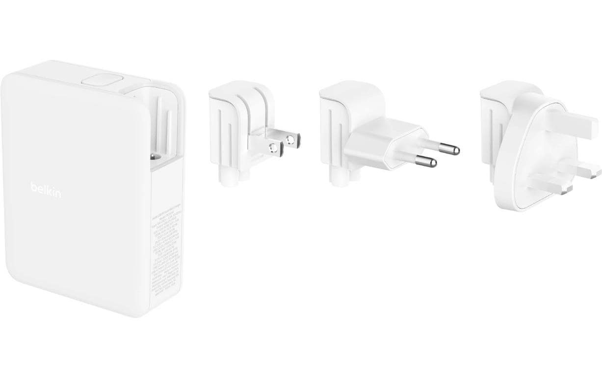 Belkin Ladegerät (UK/EU/US) – 140 W, 4× USB, GaN