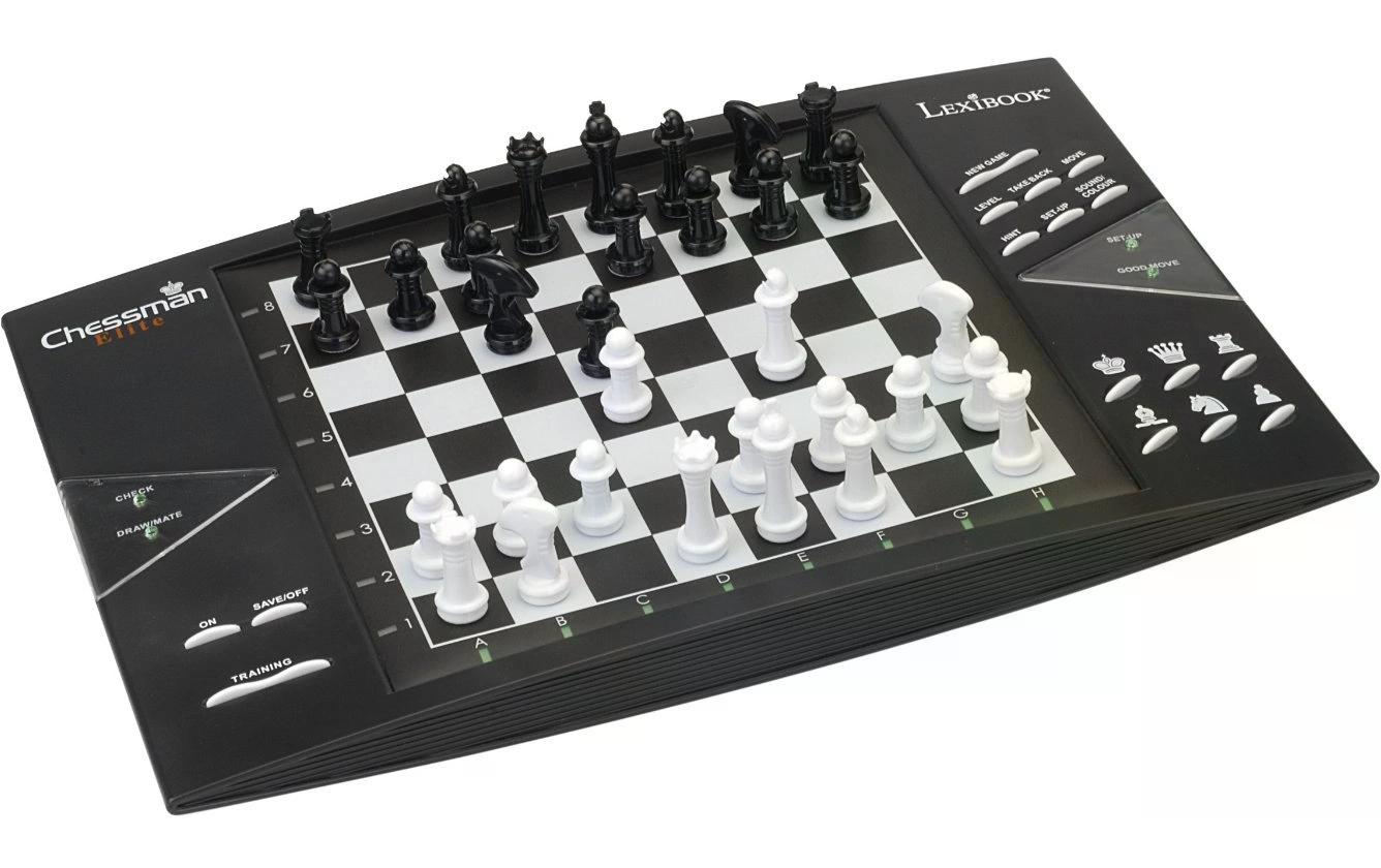 Lexibook Chessman Elite – Logikspiel, 1–2 Spieler, ab 7 Jahren, 60 Min., EN/DE/FR