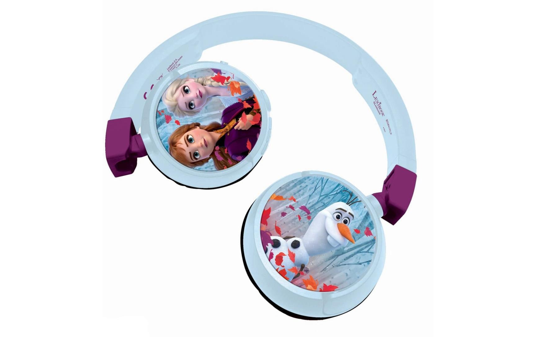 Lexibook HPBT010FZ Kinderkopfhörer – On-Ear, Stereo, Kabel + BT, 85 dB Lautstärke-Limit, Mehrfarbig, BT 5.0