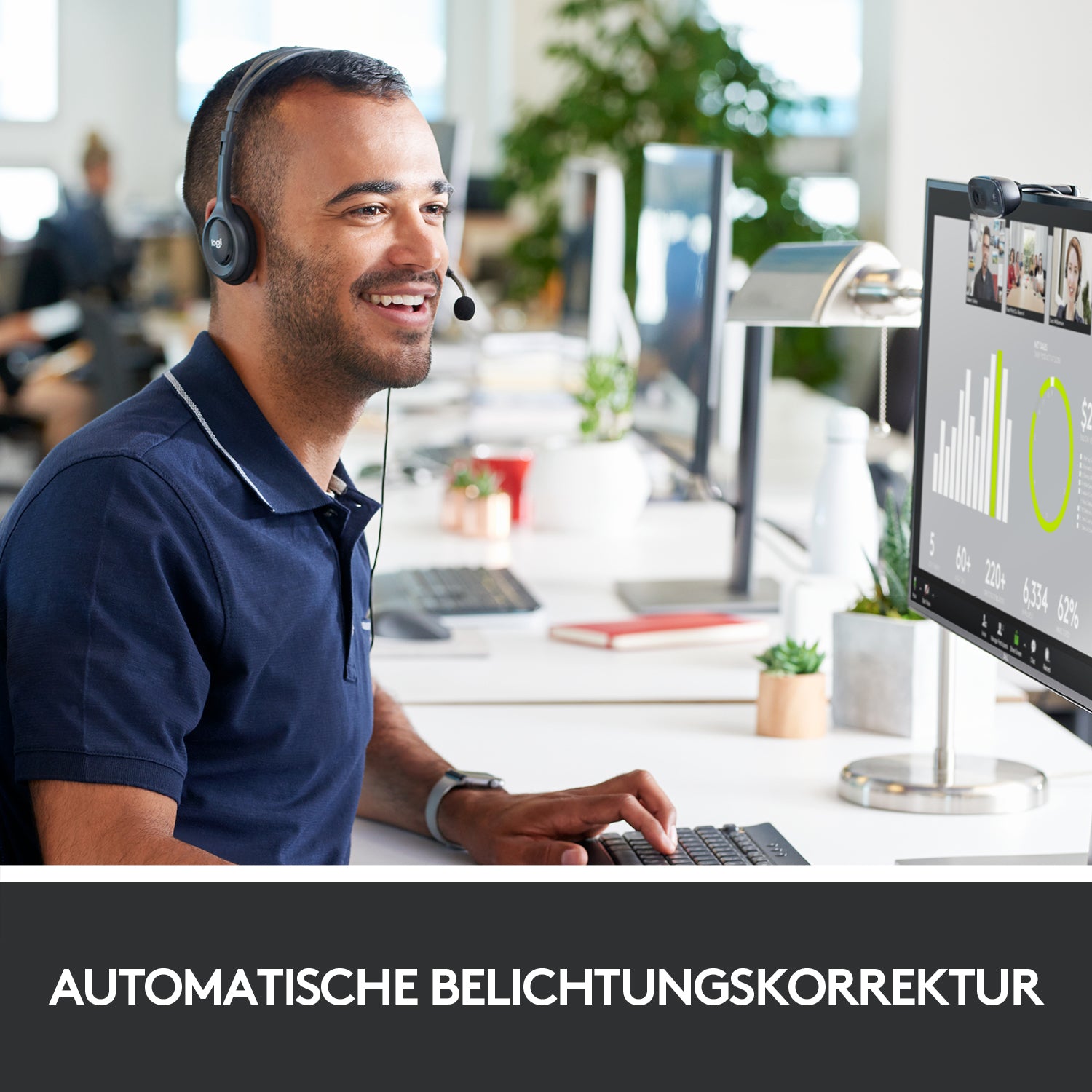 Logitech C270 – Webcam – HD 720p