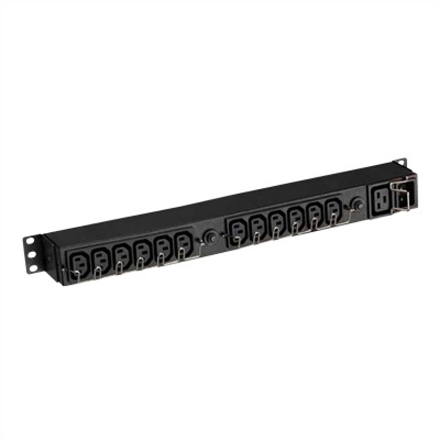 Eaton Flex PDU – Rack-PDU Basic, 1-phasig, 12× IEC C13 + 1× IEC C19, 16 A, Stecker IEC C20, 0U vertikal