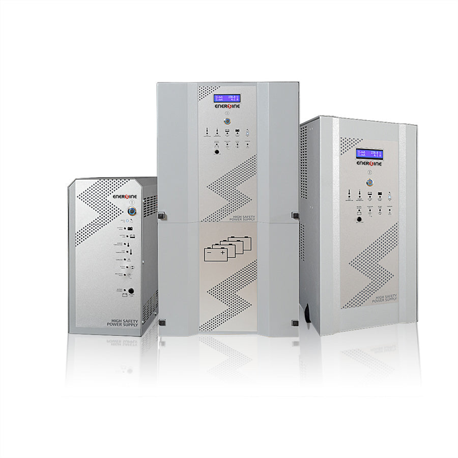 Enersine Ergon-Med 4-180 – USV Online (Doppelwandler), 0,9 kVA/900 W, 1× T13/T23/Festanschluss, 230 V