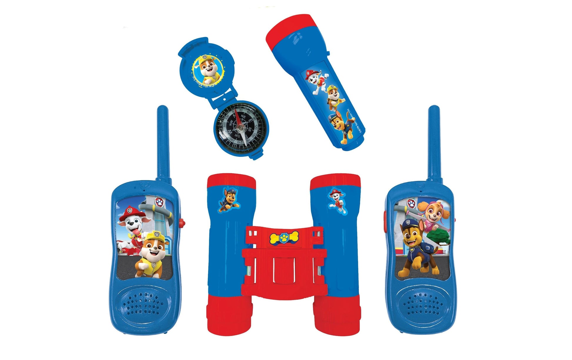 Lexibook Walkie-Talkie – Polizei – ab 5 Jahren – Kunststoff, blau/rot