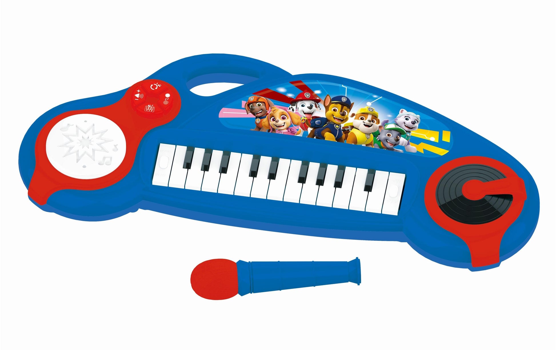 Lexibook PAW Patrol Keyboard – Klavier, 4 Modi, Lichteffekte – ab 3 Jahren – mehrfarbig